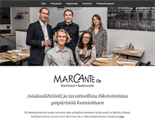 Tablet Screenshot of marcante.fi